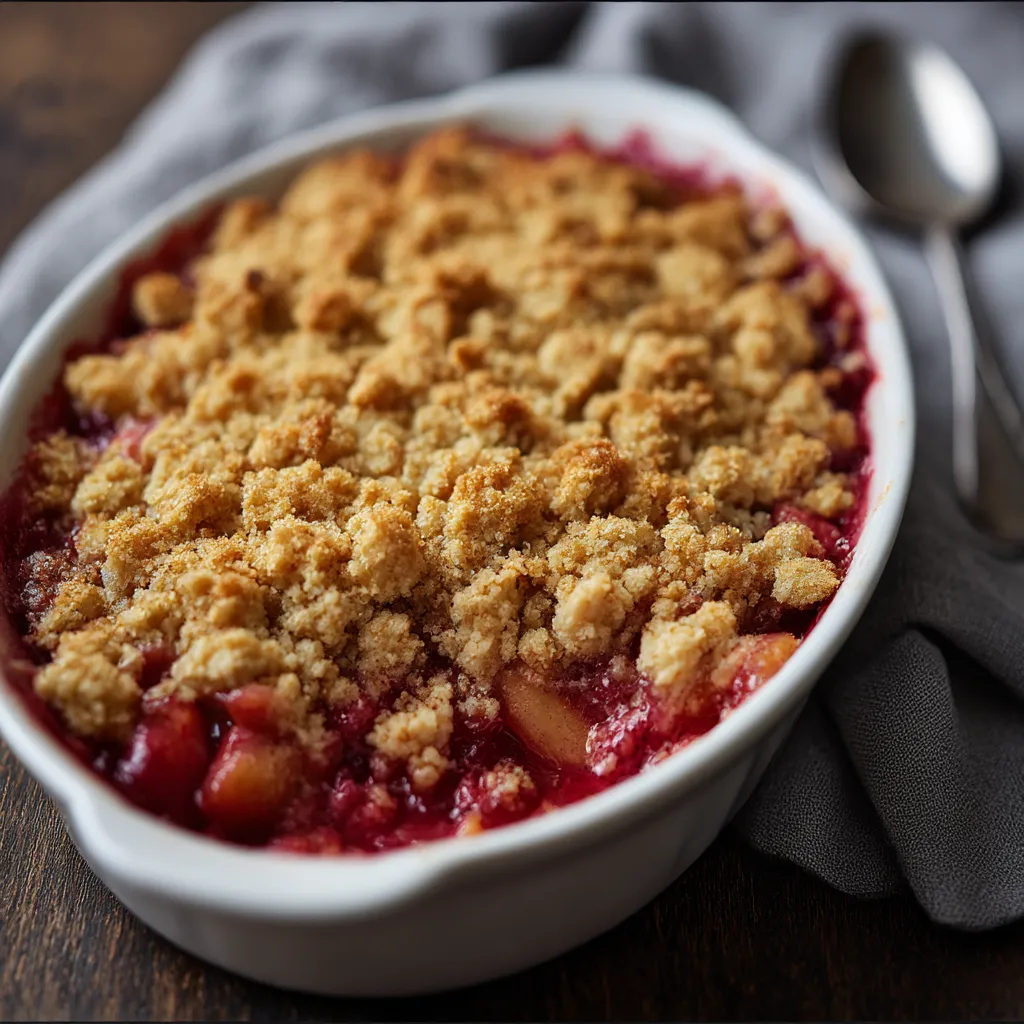 Rhubarb Crisp Recipe