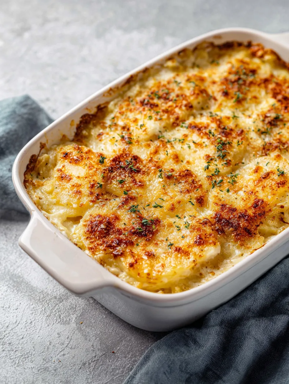 Easy Potatoes Romanoff.