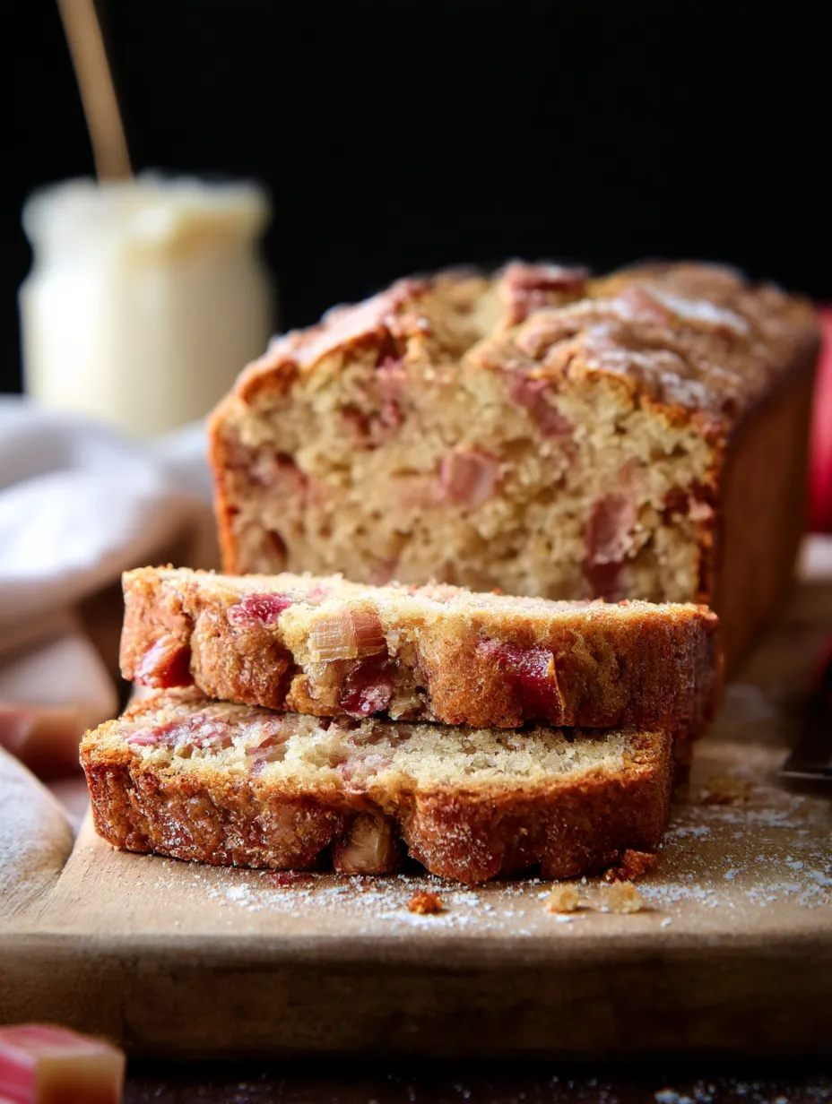 Rhubarb Bread
Recipe.