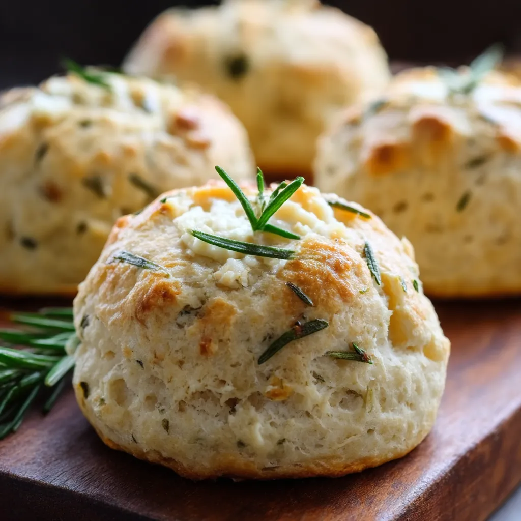 Rosemary Goat Cheese Biscuits