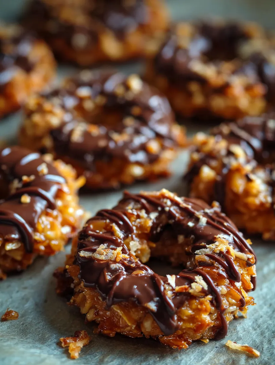 Homemade Samoas Cookies Recipe.