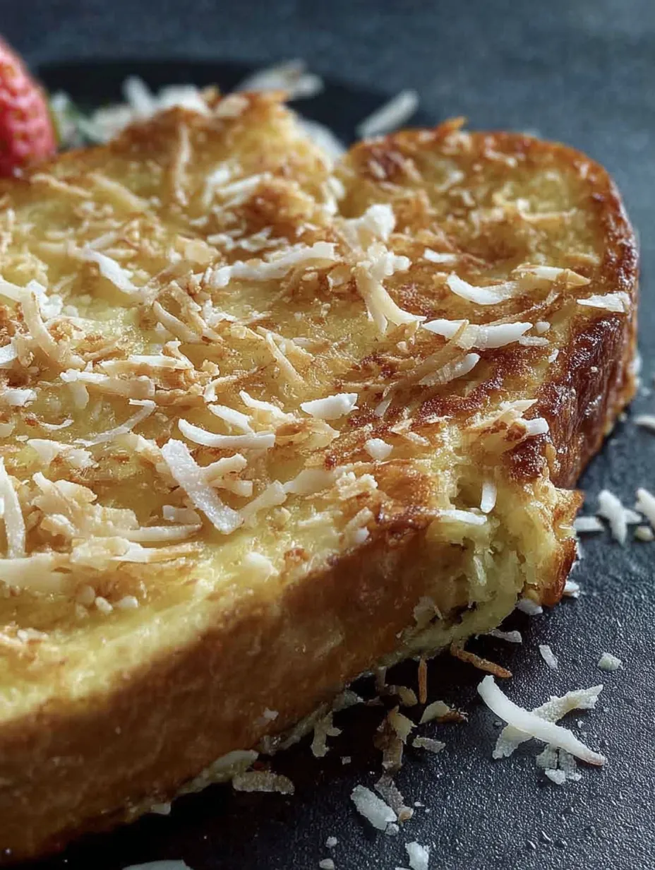 Coconut French Toast Recipe.