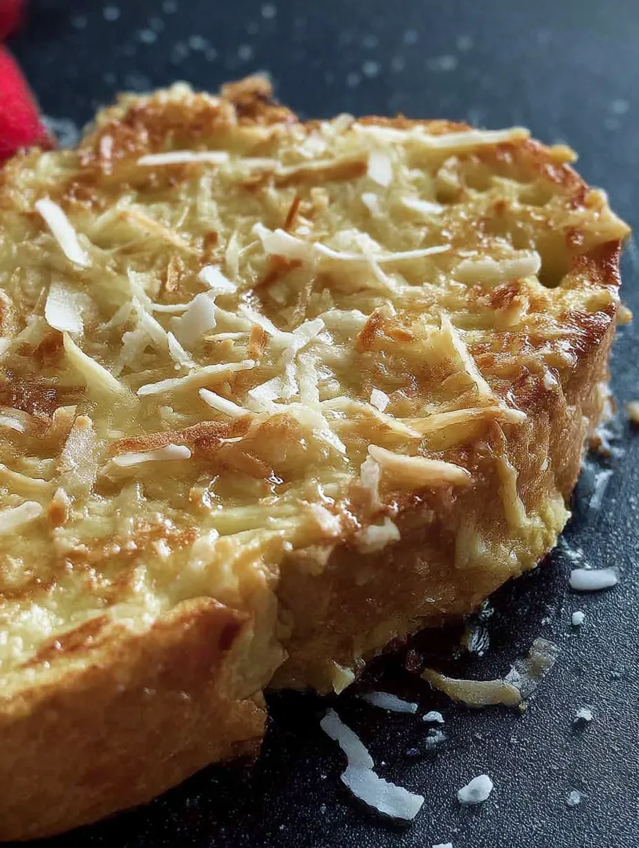 Easy Coconut French Toast.