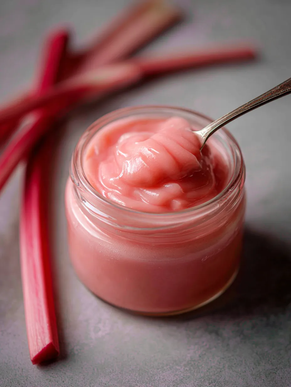 Rhubarb Curd Recipe.