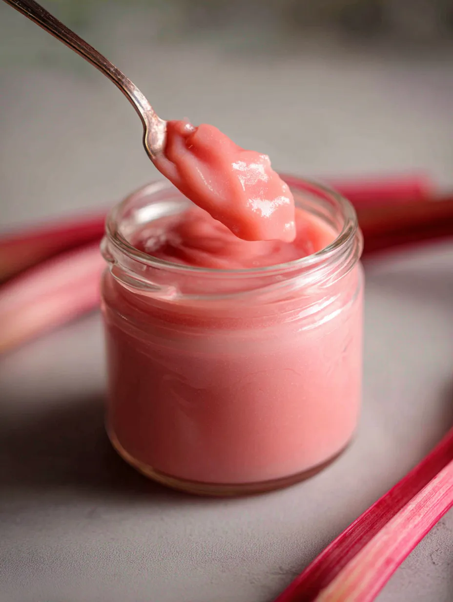 Tasty Rhubarb Curd.