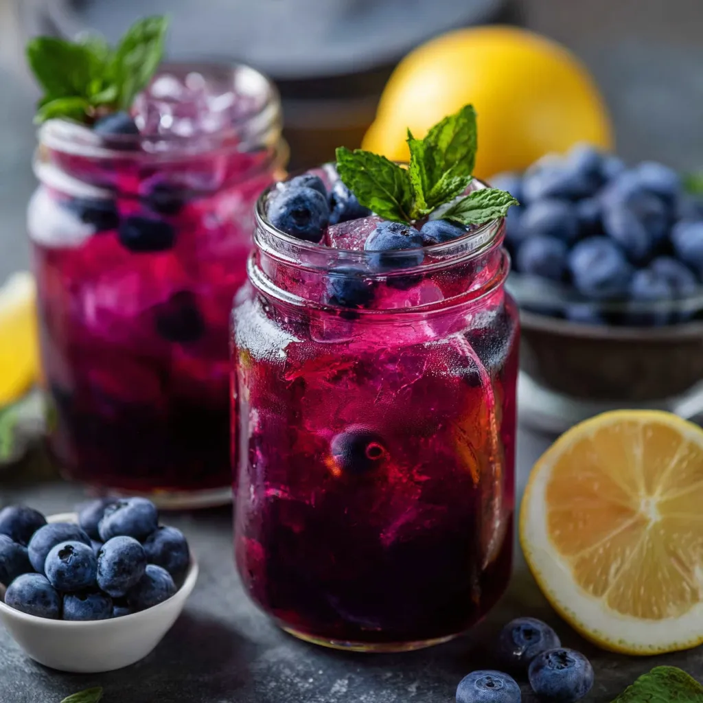 Blueberry Tea Lemonade