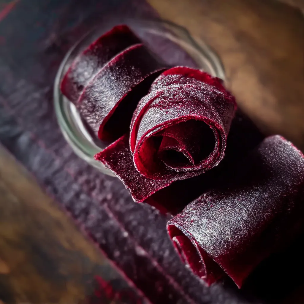 Homemade Cherry Fruit Leather