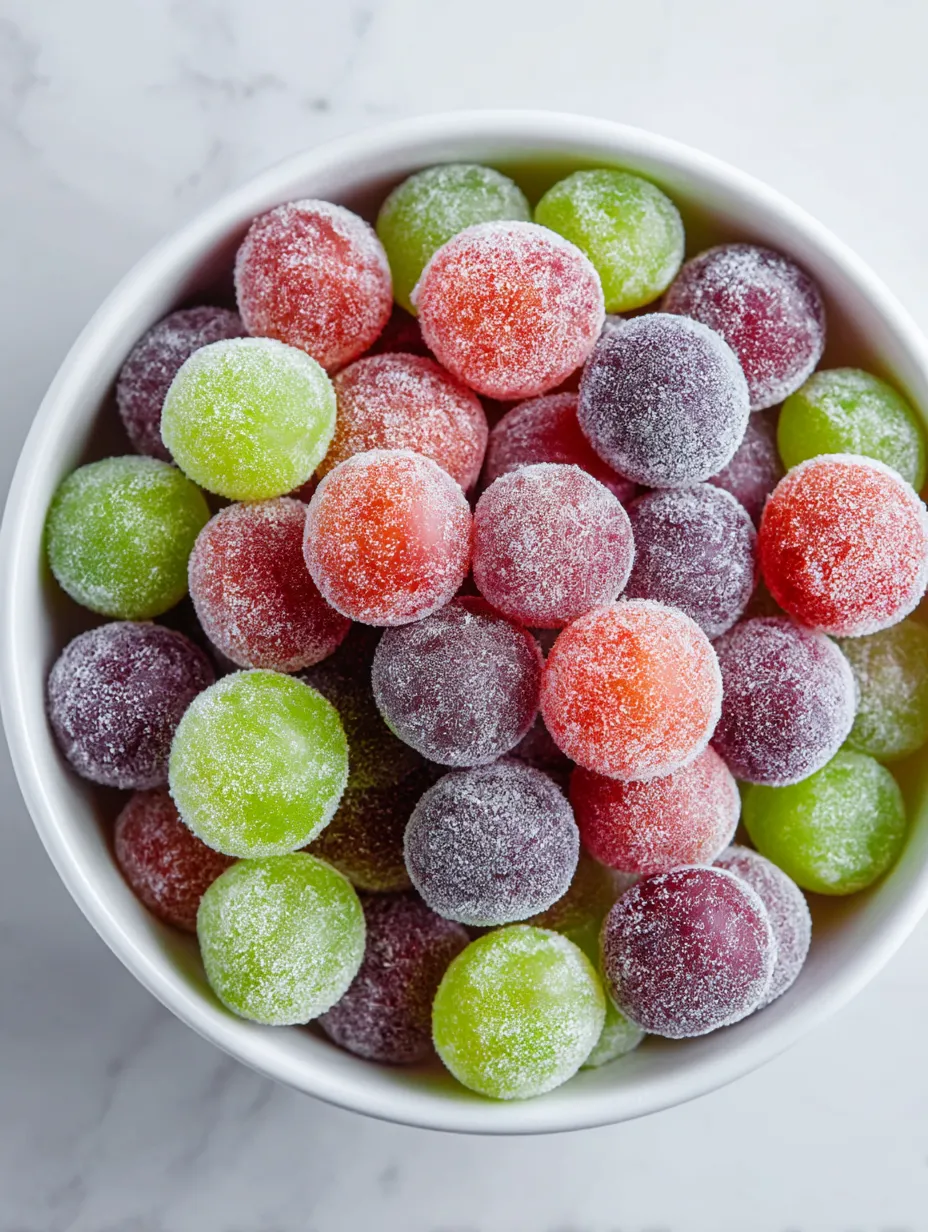 A bowl of frozen fruit.