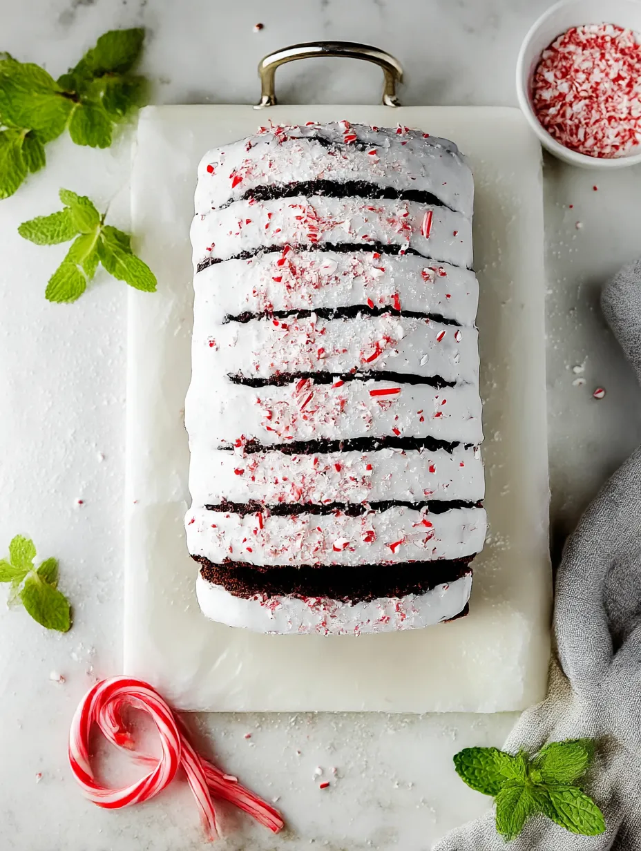 Chocolate Peppermint Bread Recipe.