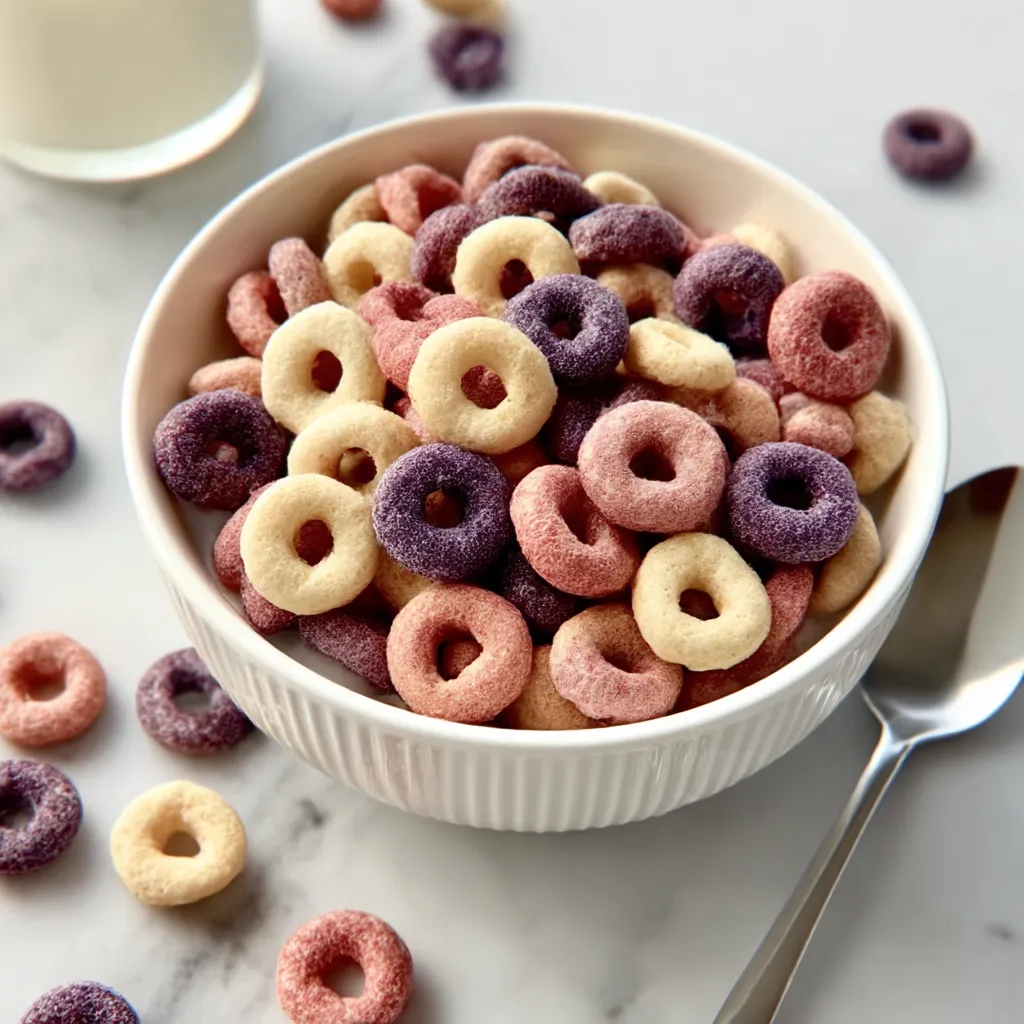 Homemade Fruit Loops