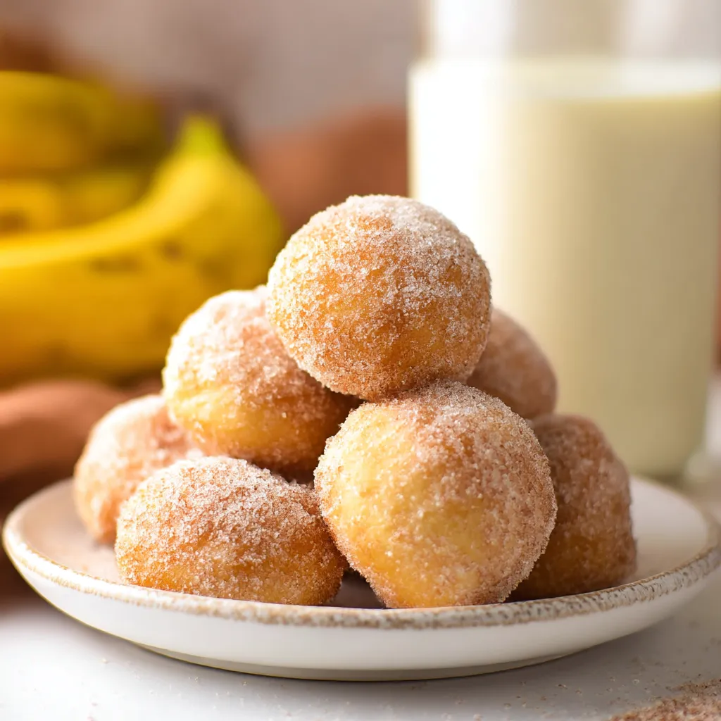 Banana Donut Holes