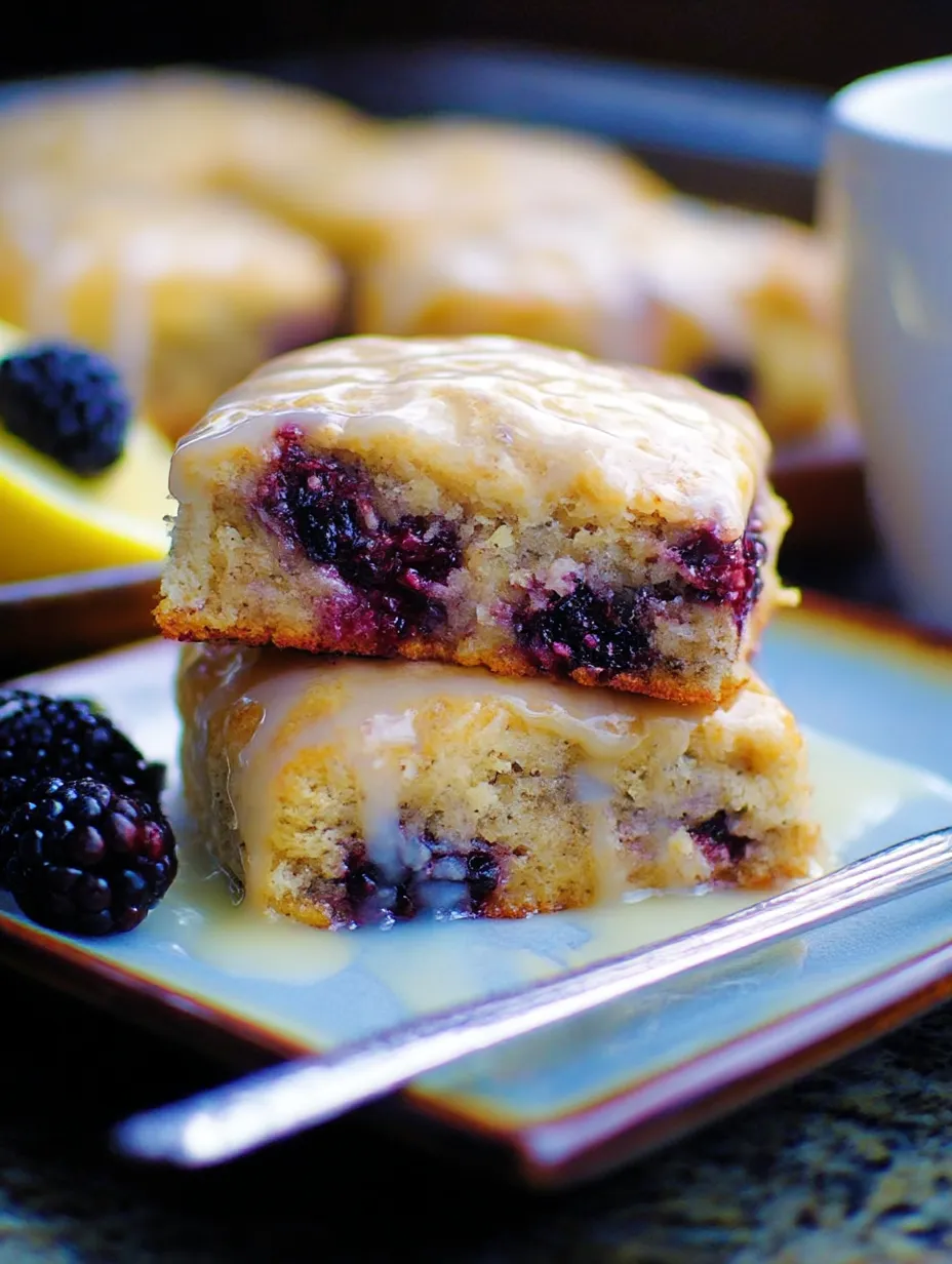 Blackberry Buttermilk Biscuits.