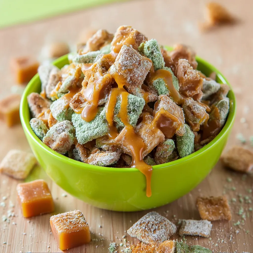 Caramel Apple Puppy Chow