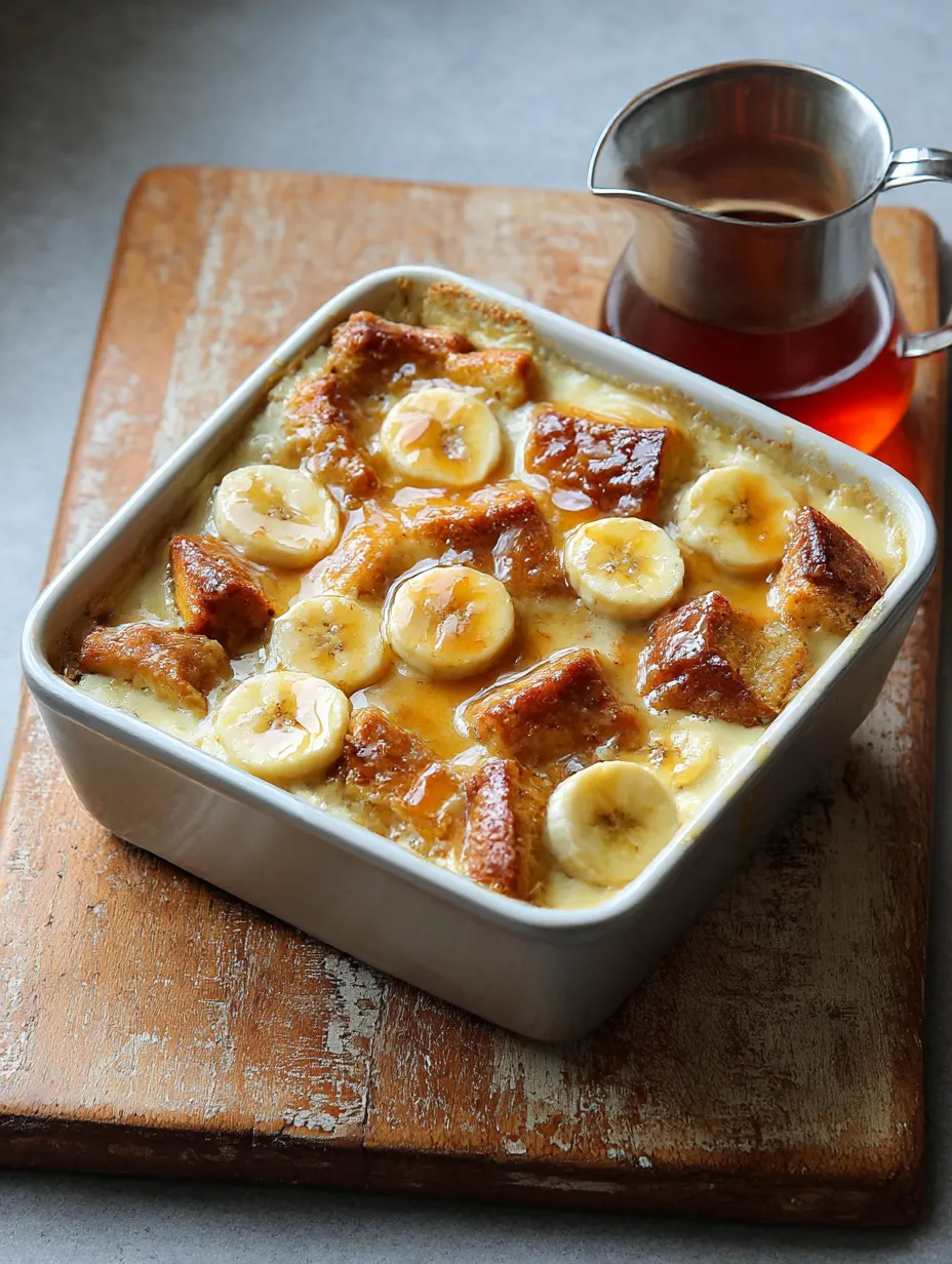 A bowl of banana bread on a table.