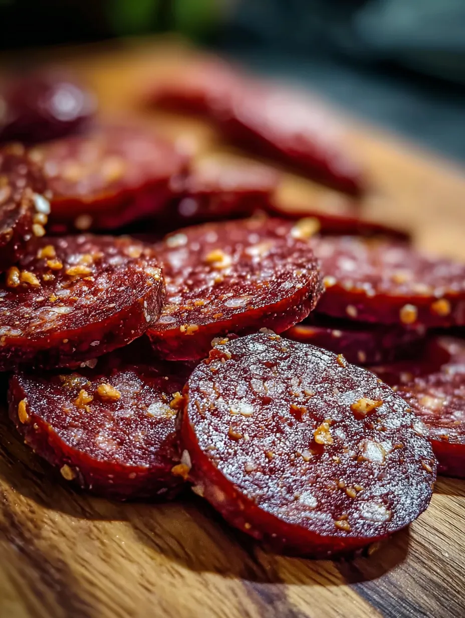 Venison Pepperoni Recipe.