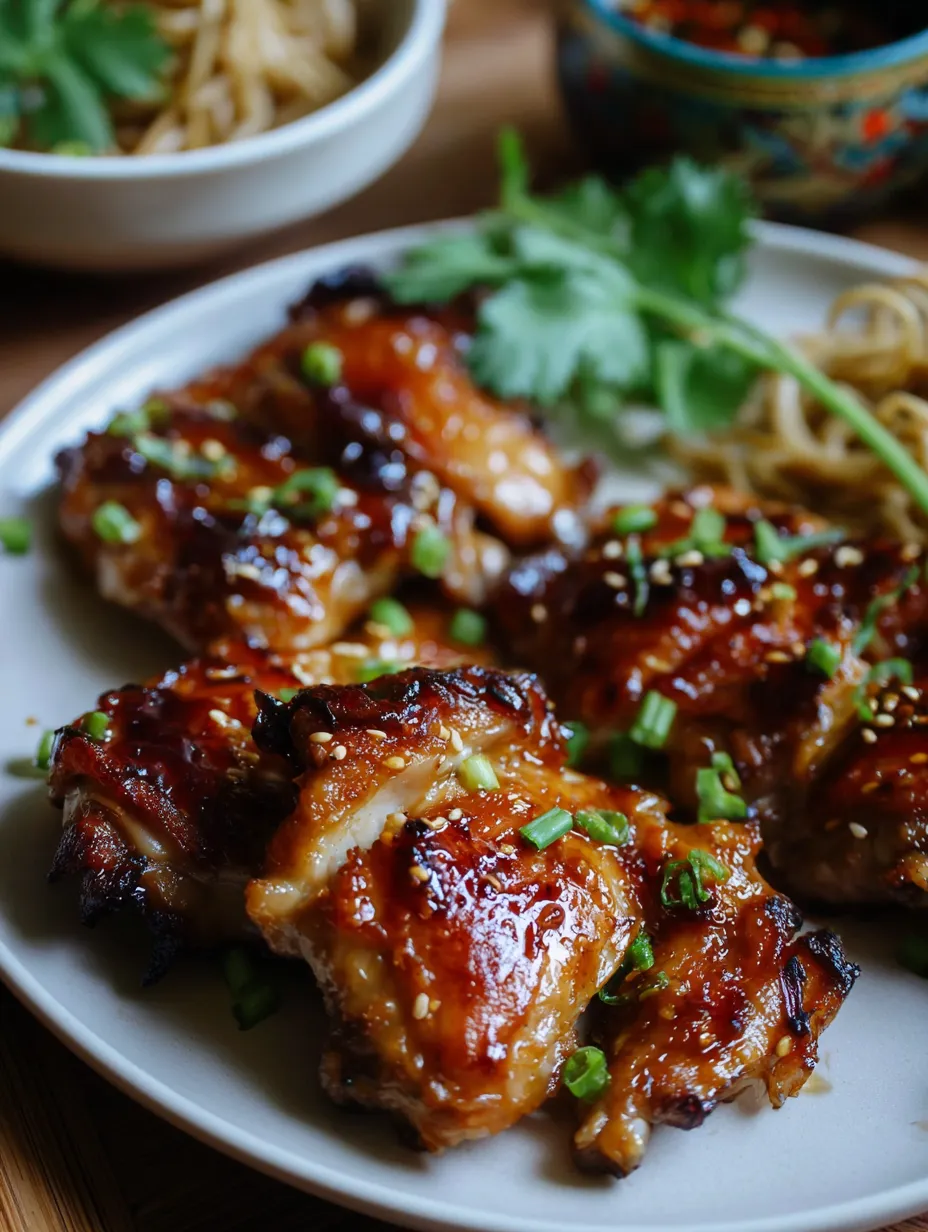 Easy Garlic Miso Chicken.