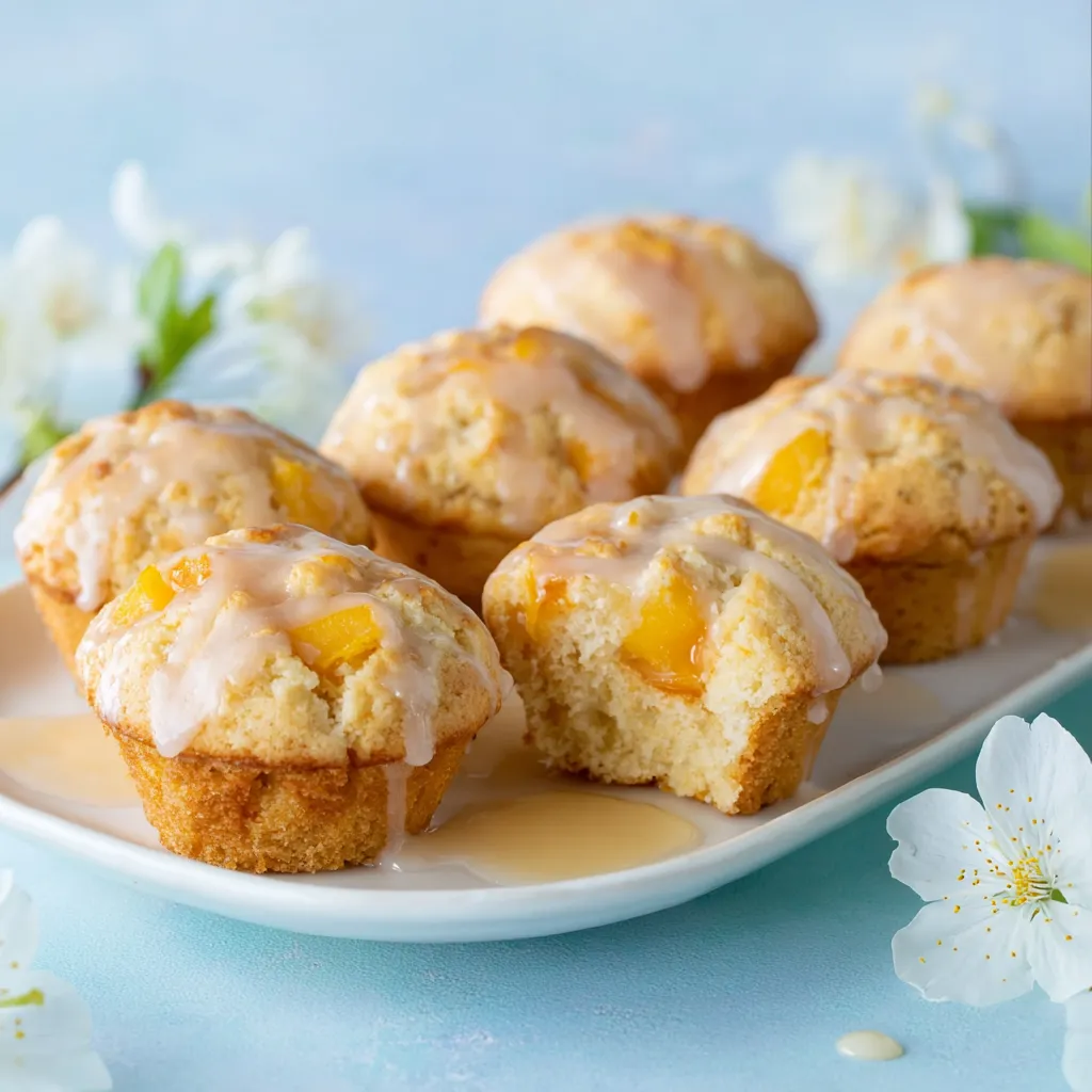 Mango Muffins with Passion Fruit Glaze Recipe