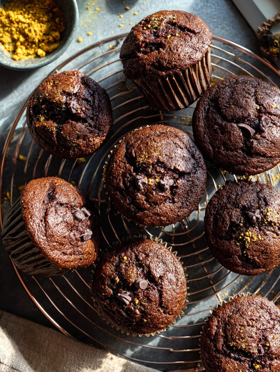 Chocolate Butternut Squash Muffins Recipe.