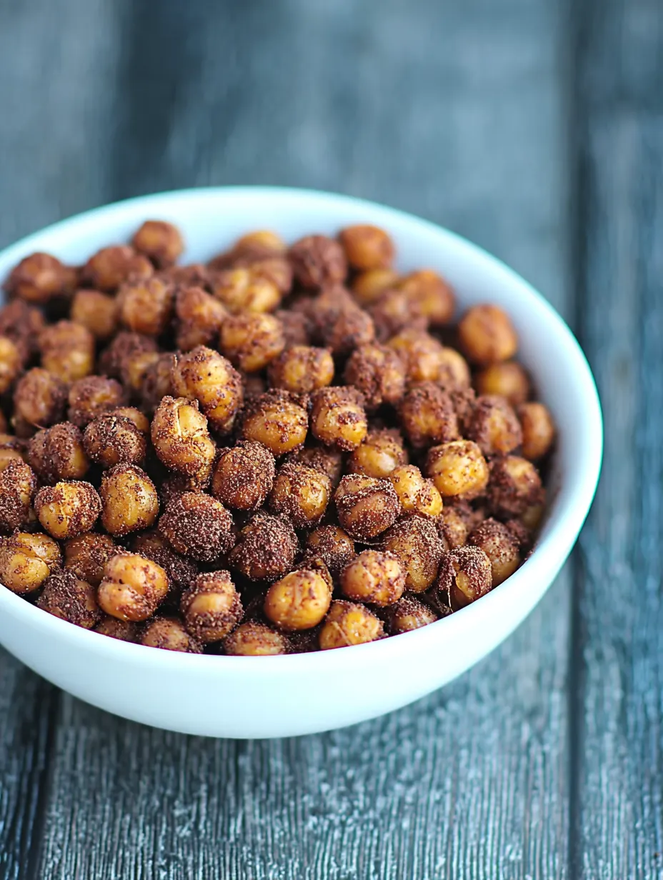 Cinnamon Roasted Chickpeas Recipe.