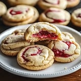 Strawberry Cheesecake Stuffed Cookies Recipe