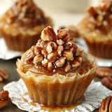 Crispy Caramel Pecan Baklava Cups Recipe