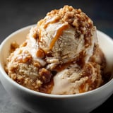 Apple Butter Oatmeal Crisp Ice Cream