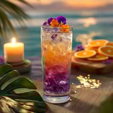 Easy Sunset Mocktail