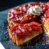 Rhubarb Tarte Tatin