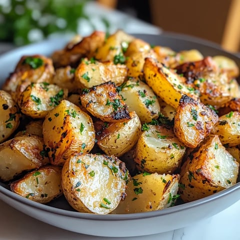 Garlic Roast Potatoes Recipe