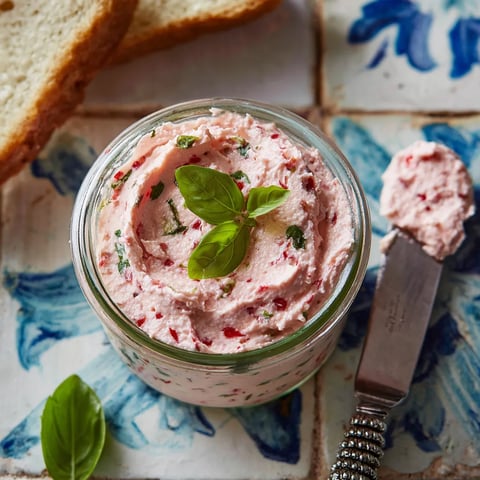 Whipped Strawberry Basil Butter